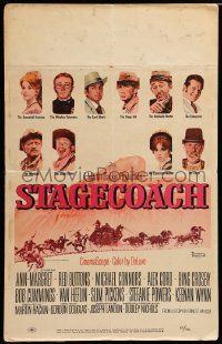 5p560 STAGECOACH WC '66 Ann-Margret, Red Buttons, Bing Crosby, great Norman Rockwell art!