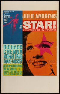 5p563 STAR roadshow WC '68 super close up of Julie Andrews, directed by Robert Wise!