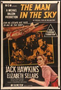 5r338 DECISION AGAINST TIME Aust 1sh '57 Ealing, dare-devil pilot Jack Hawkins, The Man in the Sky