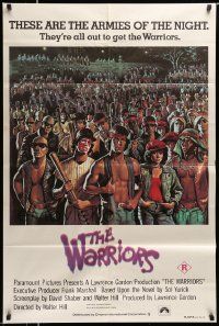 5r357 WARRIORS Aust 1sh '79 Walter Hill, Jarvis artwork of the armies of the night!