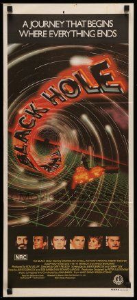 5r389 BLACK HOLE Aust daybill '79 Disney sci-fi, Schell, Anthony Perkins, Forster, Yvette Mimieux