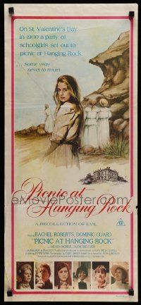 5r547 PICNIC AT HANGING ROCK Aust daybill '75 Peter Weir classic about vanishing schoolgirls!