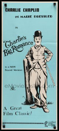 5r585 TILLIE'S PUNCTURED ROMANCE Aust daybill R70s Marie Dressler, Chaplin, Charlie's Big Romance!