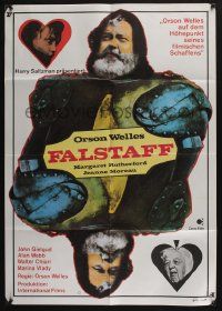 5r234 CHIMES AT MIDNIGHT German '65 Campanadas a Medianoche, Welles as Shakespeare's Falstaff!