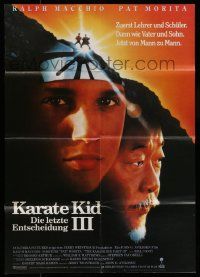 5r273 KARATE KID PART III German '89 close-ups of Ralph Macchio & Pat Morita!