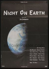 5r288 NIGHT ON EARTH German '92 Jim Jarmusch, cool different art Spiecker Design & Werbung!