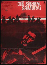 5r312 SEVEN SAMURAI German R67 Akira Kurosawa's Shichinin No Samurai, art of Toshiro Mifune!