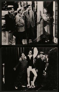 5r021 HELLZAPOPPIN' 11 Swiss 9.5x12 stills '70s zany Ole Olsen & Chic Johnson with Martha Raye!