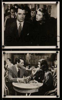 5r038 NOTORIOUS 5 Swedish 8.25x10 stills R50s Grant & Ingrid Bergman, Alfred Hitchcock classic!