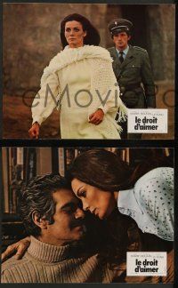 5r772 BRAINWASHED 15 French LCs '72 Le droit d'aimer, Omar Sharif, Florinda Bolkan, sexy images!