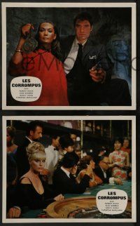 5r823 CORRUPT ONES 10 French LCs '67 Robert Stack, Elke Sommer, Nancy Kwan, Christian Marquand!