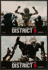 5r987 DISTRICT 9 4 French LCs '09 Neill Blomkamp, Sharlto Copley, cool images!