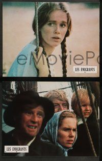 5r819 EMIGRANTS 11 French LCs '71 Liv Ullmann, Max Von Sydow, Jan Treoll