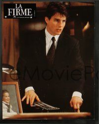5r792 FIRM 12 French LCs '93 Tom Cruise, directed by Sydney Pollack, power can be murder to resist!