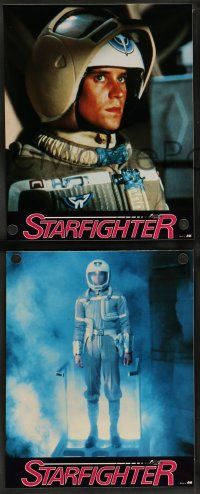 5r799 LAST STARFIGHTER 12 French LCs '85 Catherine Mary Stewart & Lance Guest as video game pilot!