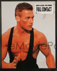5r801 LIONHEART 12 French LCs '91 different images of Jean-Claude Van Damme, Full Contact!