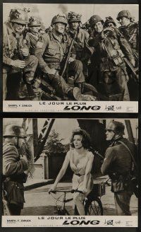5r803 LONGEST DAY 12 French LCs R69 Zanuck's all-star World War II D-Day movie, John Wayne!