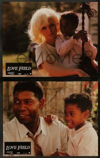 5r957 LOVE FIELD 6 French LCs '92 Michelle Pfeiffer & Dennis Haysbert in interracial romance!