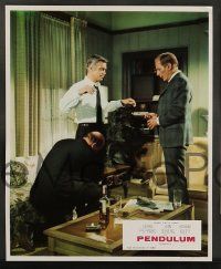 5r893 PENDULUM 8 style A French LCs '69 George Peppard, Jean Seberg, how far can a policeman go?