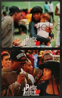 5r961 POETIC JUSTICE 6 French LCs '94 Janet Jackson, Tupac Shakur, Regina King, different images!