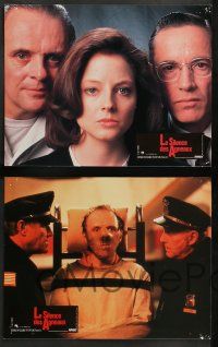 5r833 SILENCE OF THE LAMBS 10 French LCs '91 Jodie Foster, Anthony Hopkins, Scott Glenn!