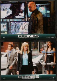 5r972 SURROGATES 6 French LCs '09 Radha Mitchell, Rosamund Pike, cool images of Bruce Willis!
