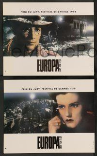 5r993 ZENTROPA 4 French LCs '91 Lars Von Trier's Europa, Jean-Marc Barr, Barbara Sukowa!