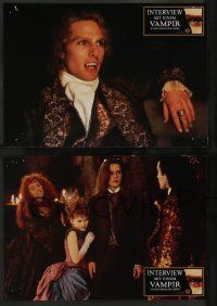5r693 INTERVIEW WITH THE VAMPIRE 12 German LCs '94 Tom Cruise, Brad Pitt, Kirsten Dunst, Anne Rice