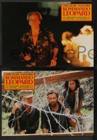 5r667 KOMMANDO LEOPARD 32 German LCs '85 different cool images of Lewis Collins, Klaus Kinski!