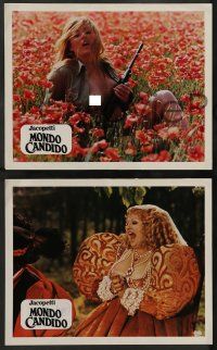 5r703 MONDO CANDIDO 10 German LCs '75 Gualtiero Jacopetti, cool images from Italian comedy!