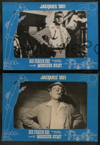 5r714 MR. HULOT'S HOLIDAY 8 German LCs R70s Jacques Tati, Les vacances de Monsieur Hulot, wacky!