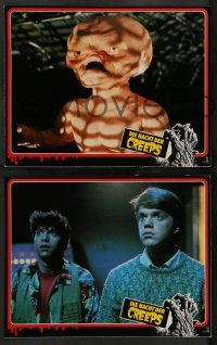 5r680 NIGHT OF THE CREEPS 16 German LCs '86 Jason Lively, great images of wacky monsters!
