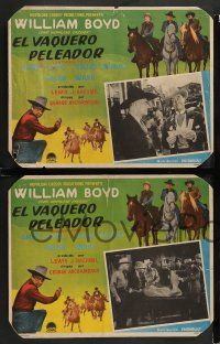 5r646 HOPPY'S HOLIDAY 3 Mexican LCs R50s great images of William Boyd as Hopalong Cassidy!