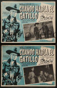 5r644 MARAUDERS 7 Mexican LCs R60s William Boyd as Hopalong Cassidy!