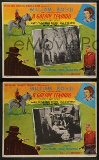 5r643 UNEXPECTED GUEST 8 Mexican LCs R50s William Boyd as Hopalong Cassidy!