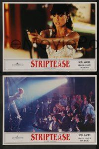 5r659 STRIPTEASE 12 Spanish LCs '96 sexy stripper Demi Moore, Ving Rhames, Burt Reynolds