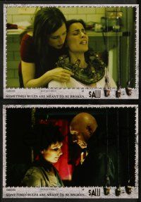 5r634 SAW III 6 Swiss LCs '06 Tobin Bell, Shawnee Smith, wild different gross-out images!