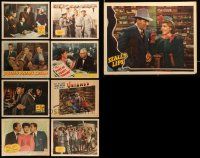 5s238 LOT OF 9 1940S LOBBY CARDS '40s great scenes from a variety of different movies!