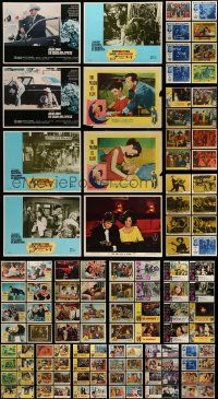 5s190 LOT OF 118 LOBBY CARDS '50s-70s incomplete sets from a variety of different movies!