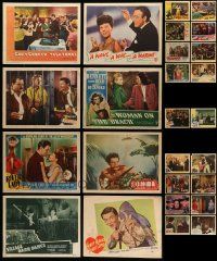5s217 LOT OF 26 1940S LOBBY CARDS '40s great scenes from a variety of different movies!