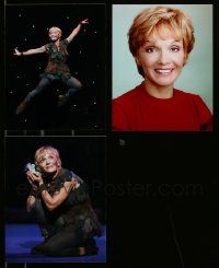 5s314 LOT OF 3 CATHY RIGBY COLOR REPRO 8X10 PHOTOS '80s great images as Peter Pan on Broadway!