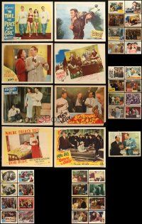 5s205 LOT OF 41 1940S LOBBY CARDS '40s great scenes from a variety of different movies!