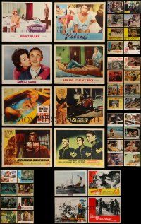 5s203 LOT OF 44 1960S-70S LOBBY CARDS '60s-70s great scenes from a variety of different movies!