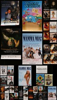 5s335 LOT OF 48 UNFOLDED MINI POSTERS '90s-00s great images from a variety of movies!
