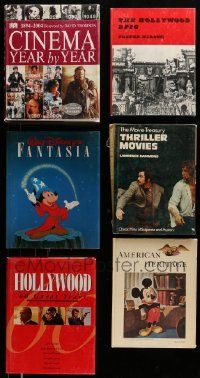 5s258 LOT OF 6 HARDCOVER MOVIE BOOKS '60s-00s Hollywood Epic, Fantasia, Thriller Movies & more!
