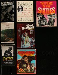 5s255 LOT OF 7 HARDCOVER MOVIE BOOKS '60s-80s Lennon & McCartney, Terrors of the Screen + more!