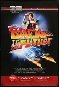 5t568 AMC THEATRES 27x39 special '10 cool ad, Back to the Future, artwork by Drew Struzan!
