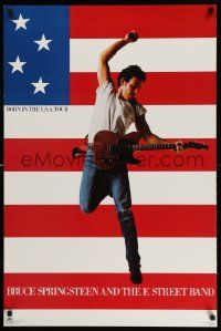 5t385 BRUCE SPRINGSTEEN 24x36 commercial poster '85 Born in the U.S.A. tour, great image!