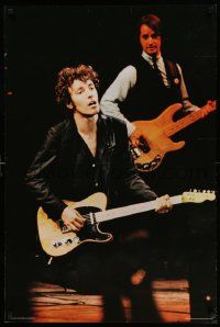 5t392 BRUCE SPRINGSTEEN 25x37 Scottish commercial poster '80 image of the Boss performing on stage