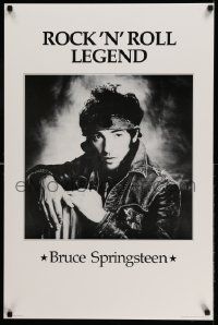 5t380 BRUCE SPRINGSTEEN 22x33 Canadian commercial poster '80s great image of The Boss!